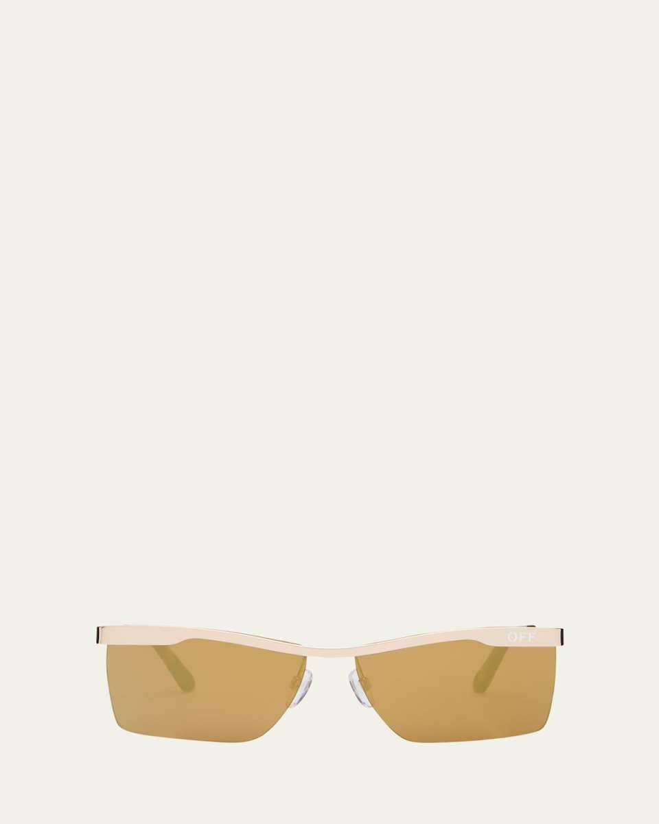 Rimini Metal Alloy & Plastic Aviator Sunglasses